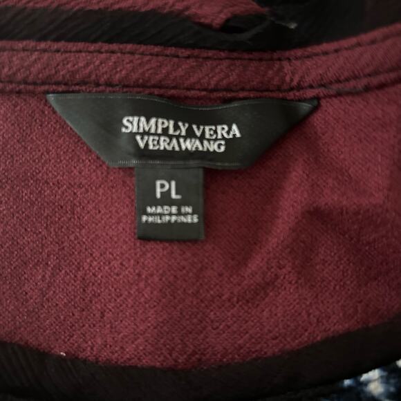 Vera Wang Womens Blouse Multicolored Floral Petite Sleeveless Stretch LP - Picture 6 of 12